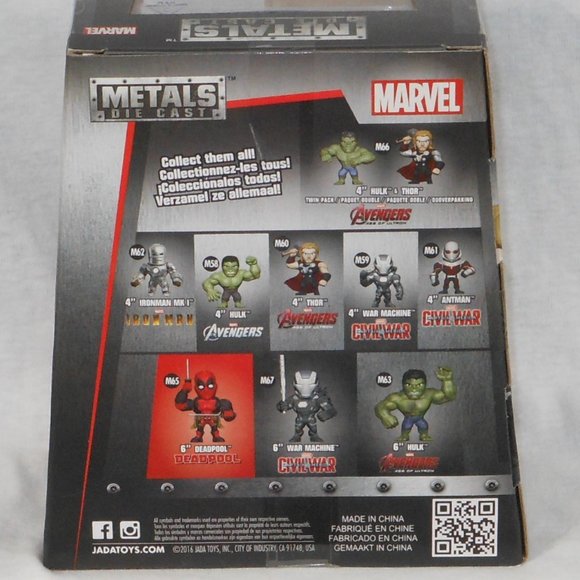 Jada Metals Die Cast 4" Thor M60 Marvel Avengers Age of Ultron - Picture 4 of 4